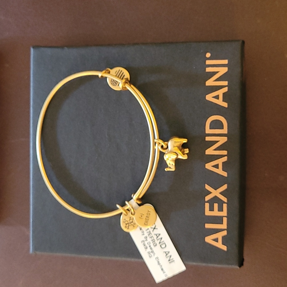 Alex and Ani Elephant Bracelet 🐘